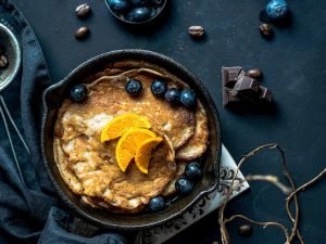 Lire la suite à propos de l’article Blueberry Buttermilk Pancakes